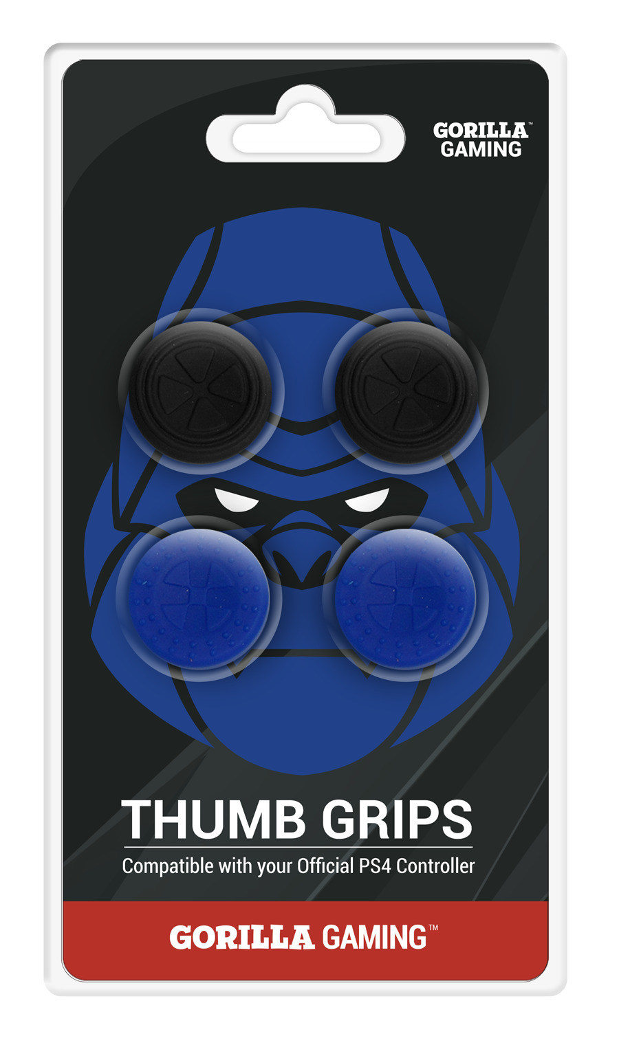 Gorilla Gaming PS4 Thumb Grips (4 Pack) on PS4