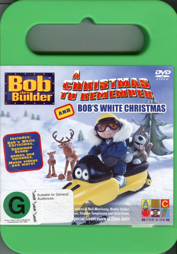 Bob The Builder - A Christmas To Remember And Bob's White Christmas on DVD image