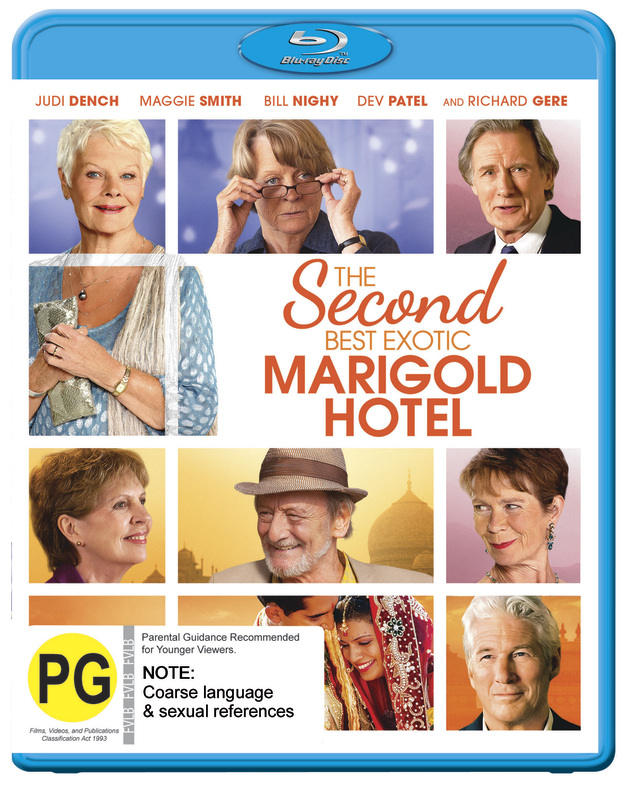 The Second Best Exotic Marigold Hotel Bluray Buy Now at Mighty