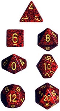 Chessex Speckled Polyhedral Dice Set - Mercury image