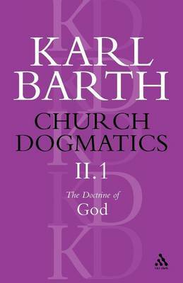 Church Dogmatics Classic Nip II.1 by Barth image