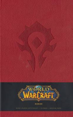 Warcraft Blank Journal - Horde Red (Large) by Blizzard Entertainment image