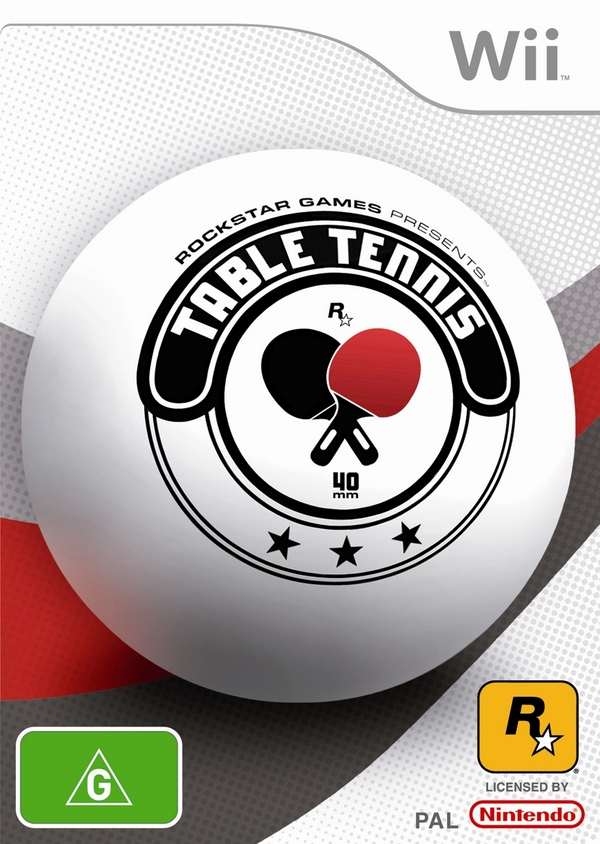 Rockstar Games presents Table Tennis on Wii