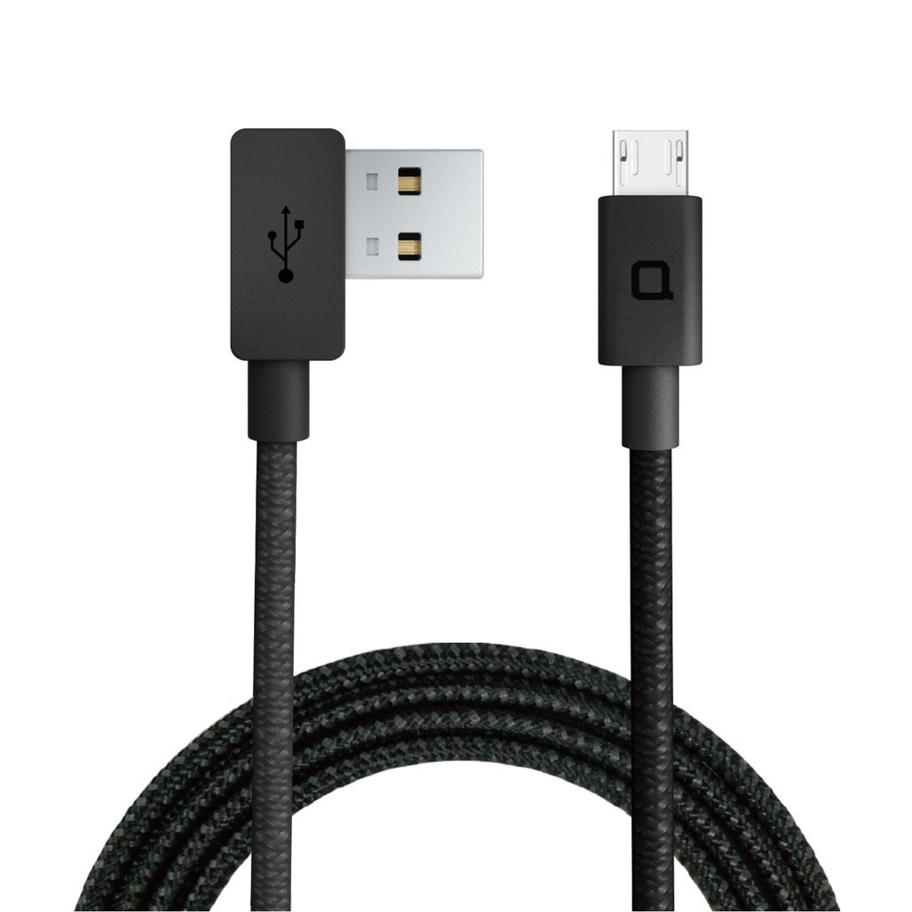 ZUS Super Duty Micro USB Cable Right Angle 4ft/1.2m