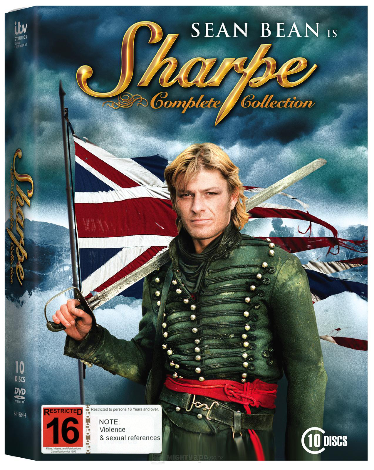 Sharpe - Complete Collection Box Set on DVD