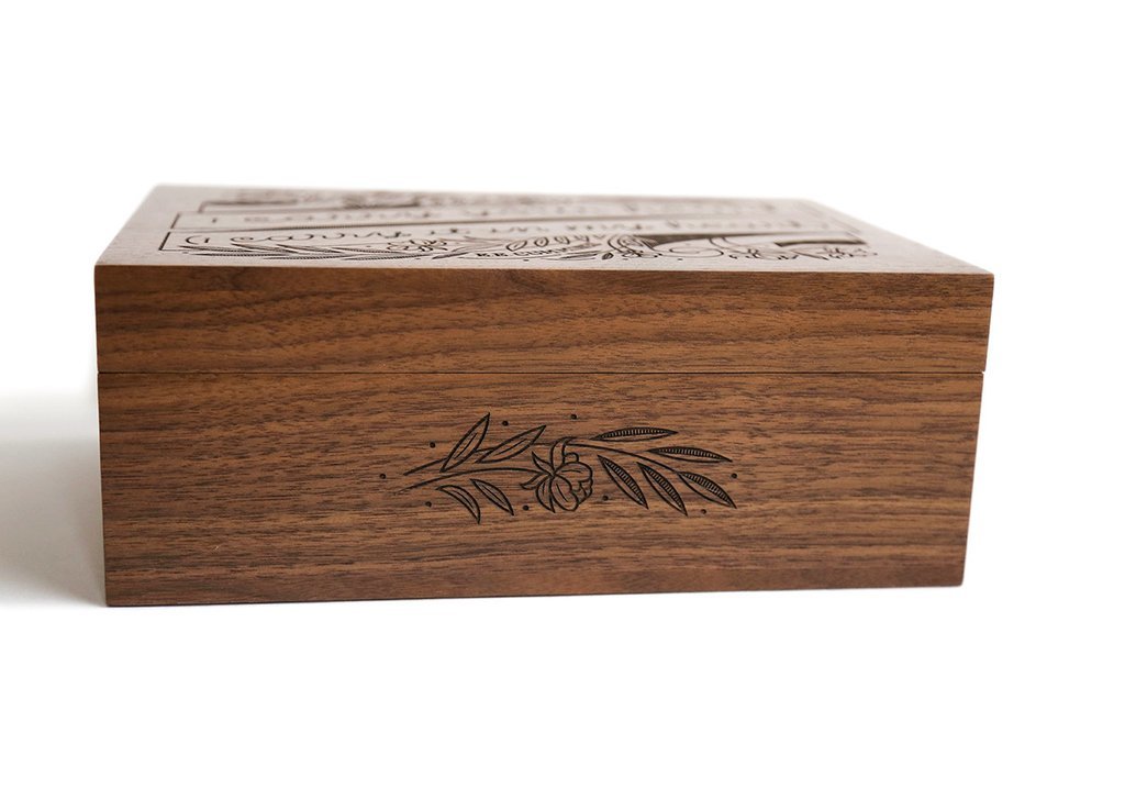 Cardtorial Wood Box - I Carry Your Heart image