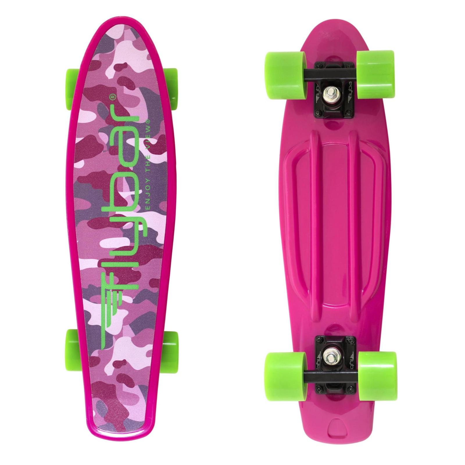 Flybar: Grip Tape Cruiser - 22" Skateboard (Pink Camo) image