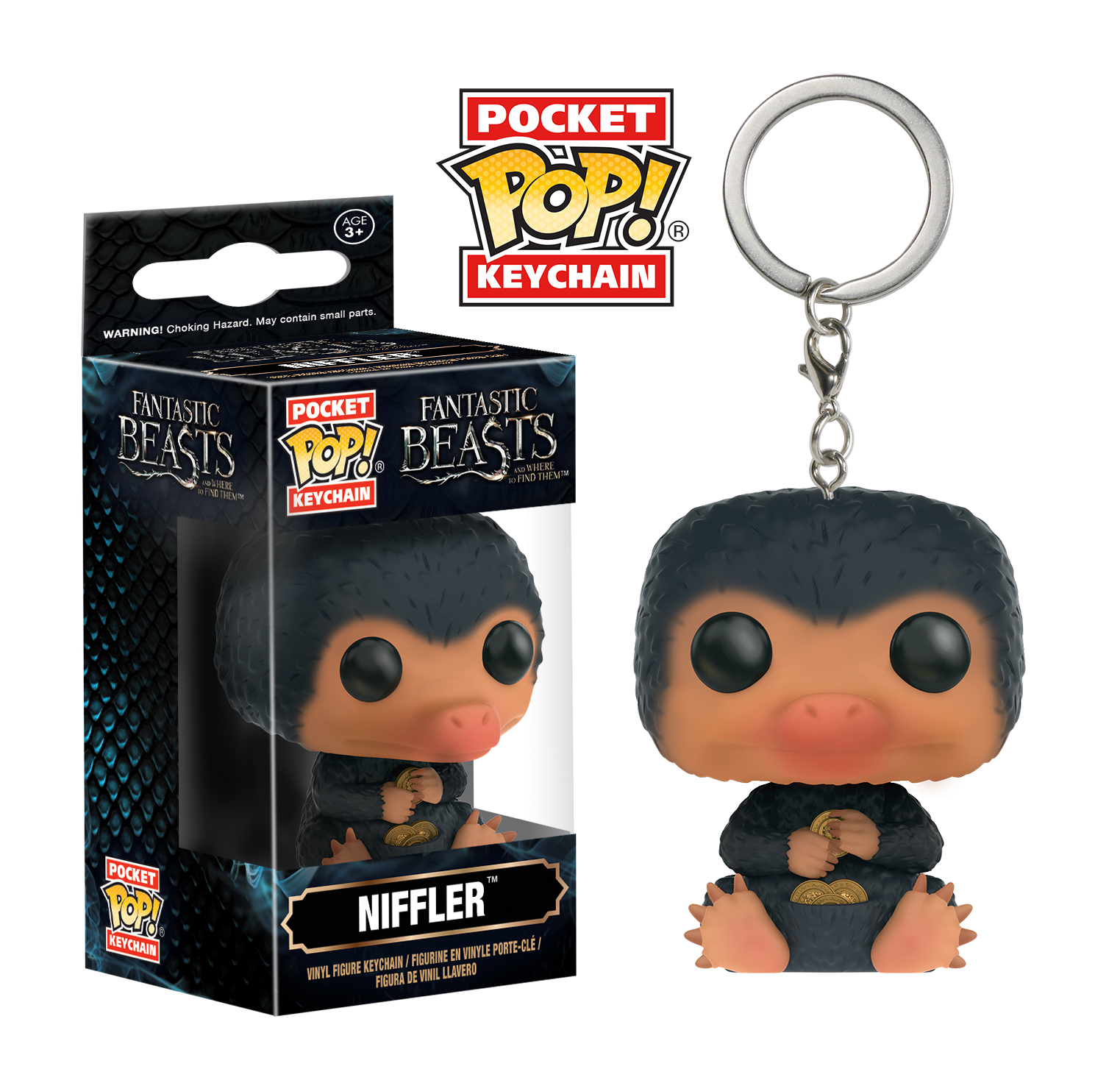 Fantastic Beasts - Niffler Pocket Pop! Keychain image