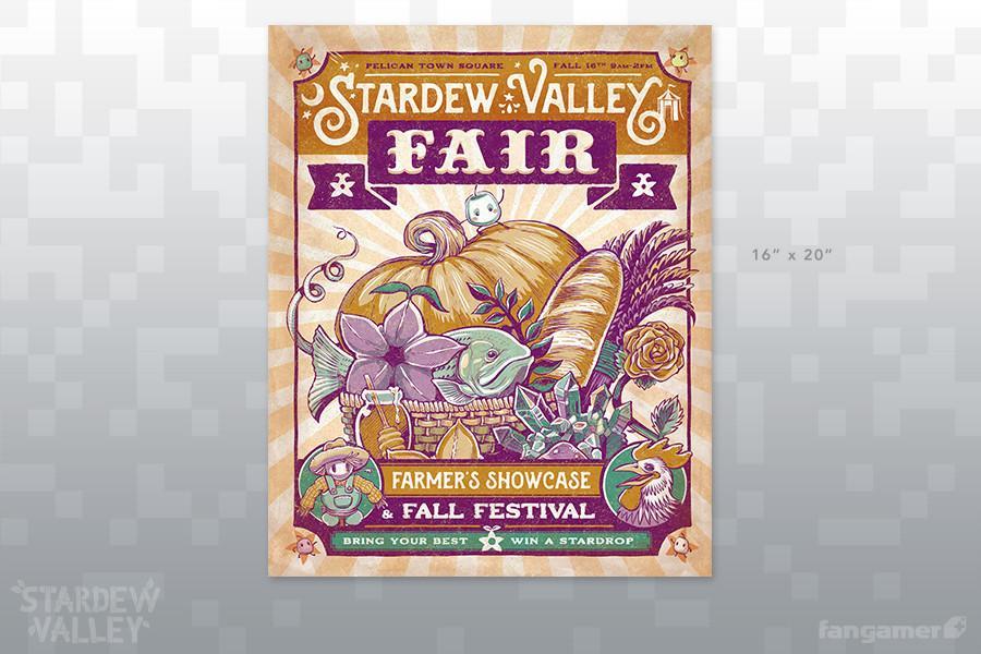 Stardew Valley: Fair Poster (16"x20") - Art Print image