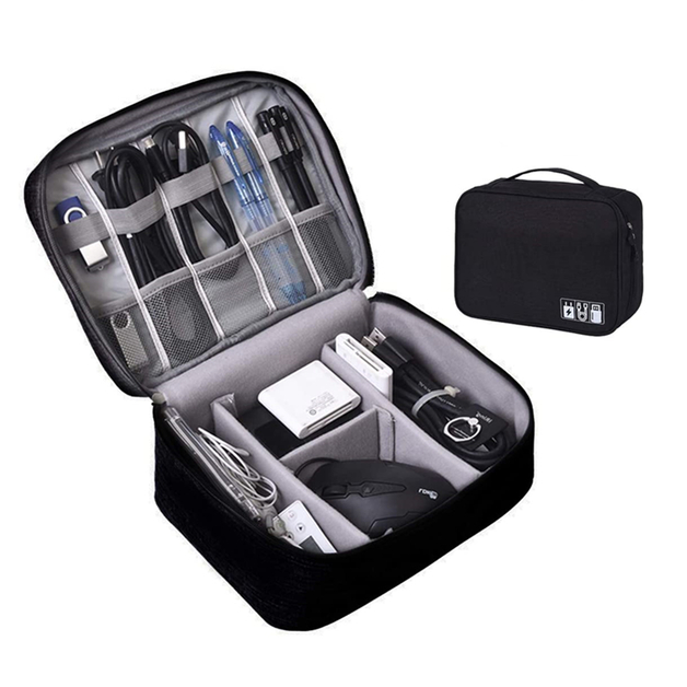 Charging Cable Travel Organiser Bag at Mighty Ape Australia