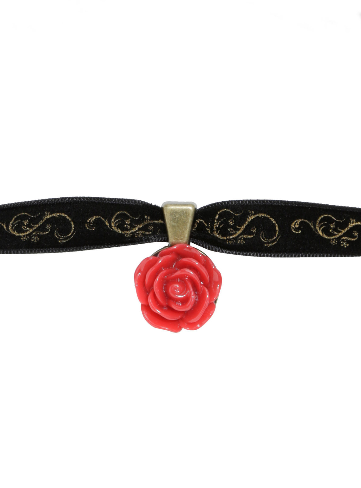 Neon Tuesday: Beauty & The Beast Live Action - Rose Choker Necklace