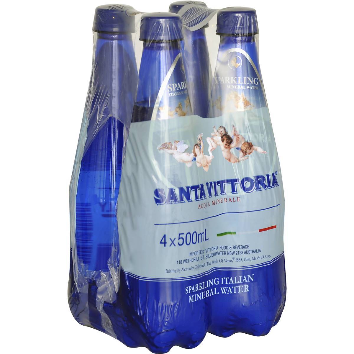 Santa Vittoria Sparkling Water 500ml 24pk image