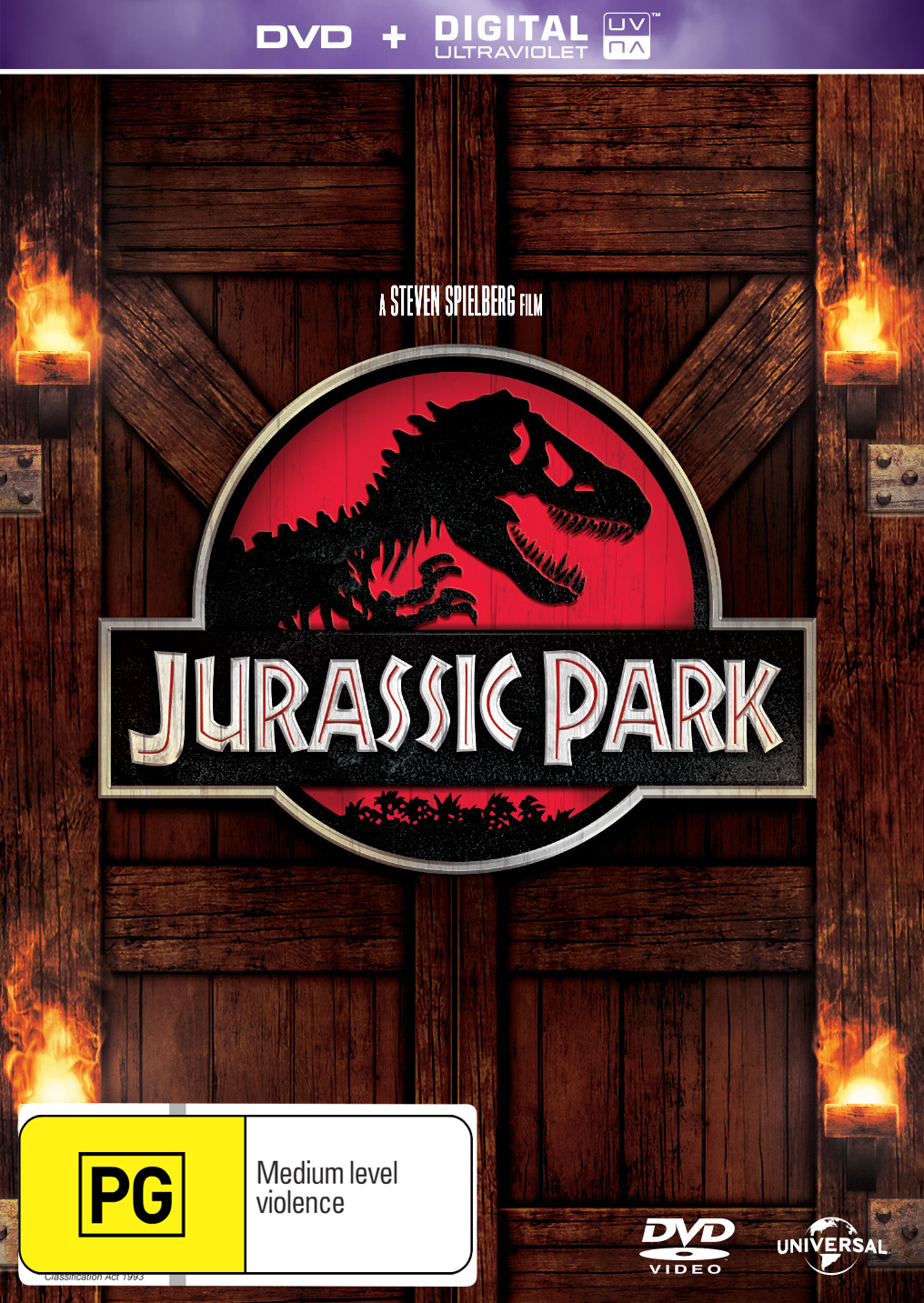 Jurassic Park on DVD image