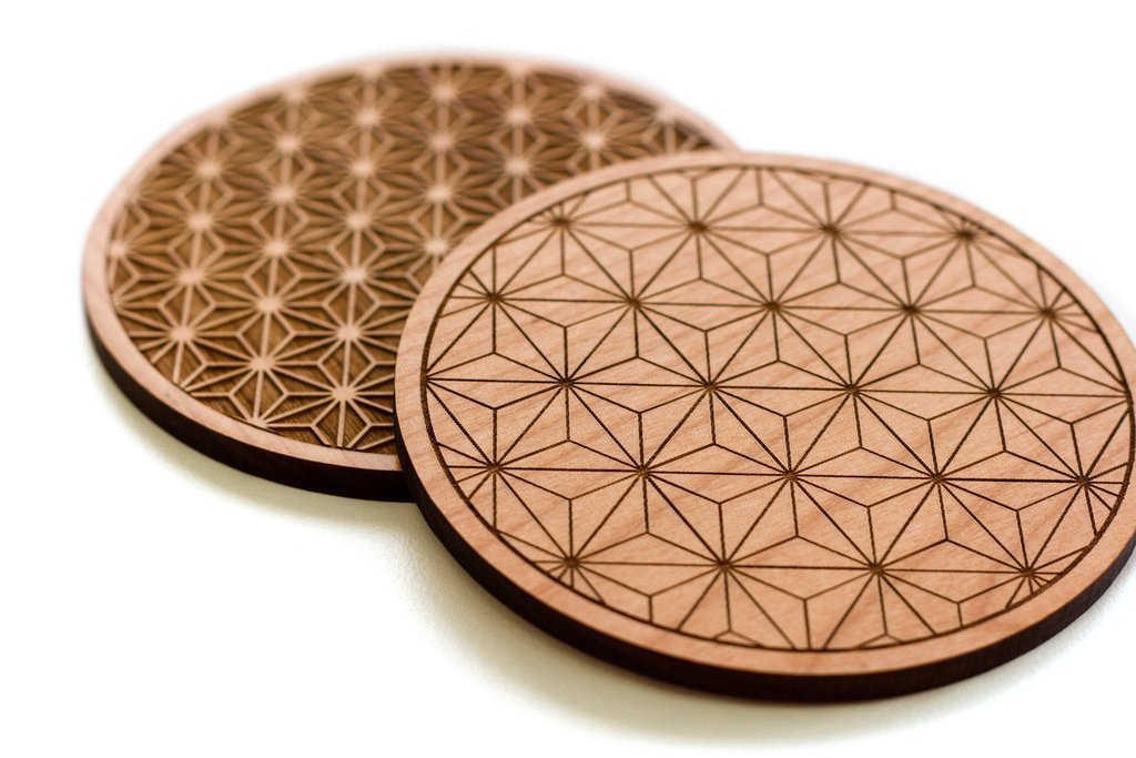 Cardtorial Starburst Coasters image