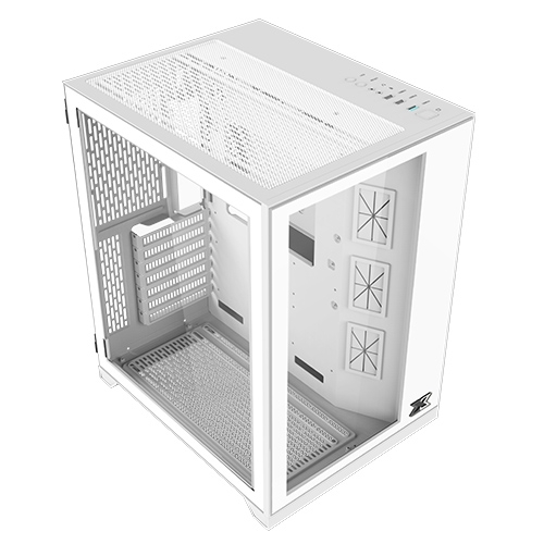 Xigmatek Aquarius S Arctic Tempered Glass Mid Tower Case