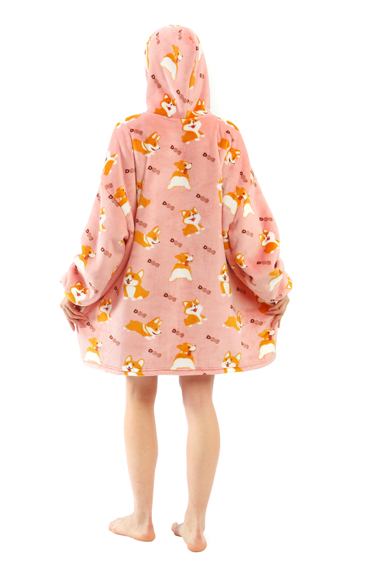 Printed Cuddle Hoodie Blanket at Mighty Ape NZ