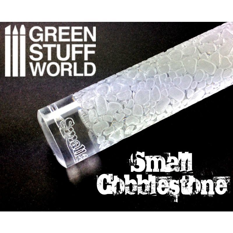 Green Stuff World Texture Rolling Pin: Small Cobblestone image