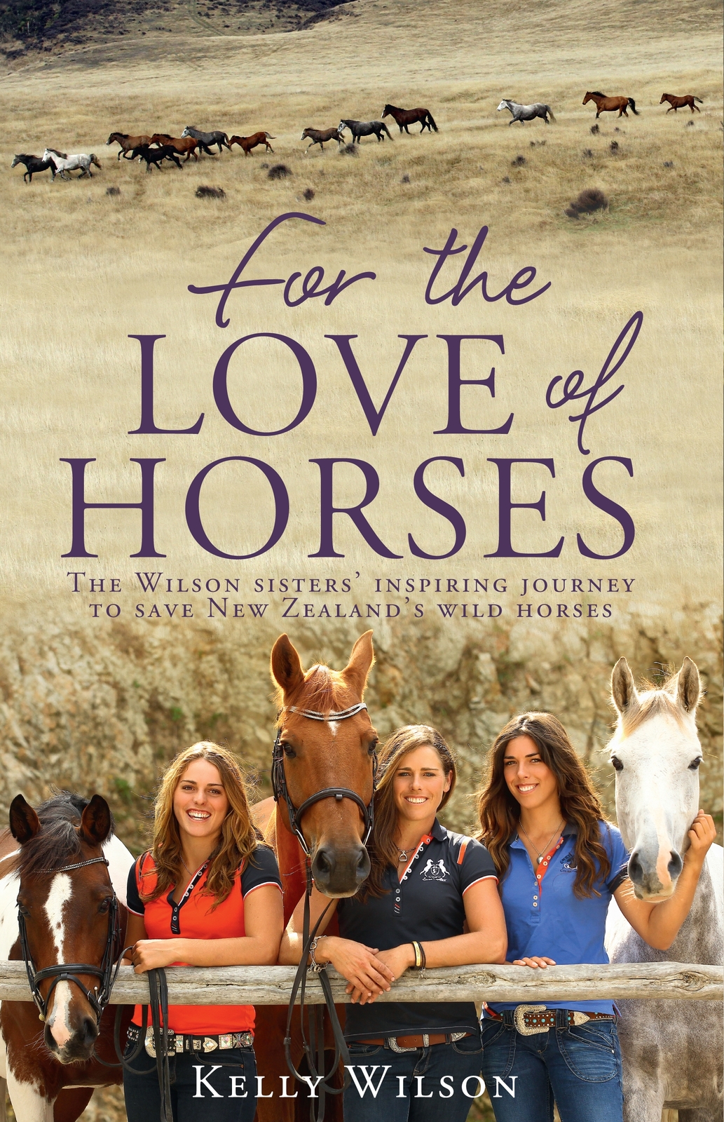 For the Love of Horses by Kelly Wilson image