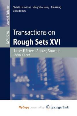 Transactions on Rough Sets XVI