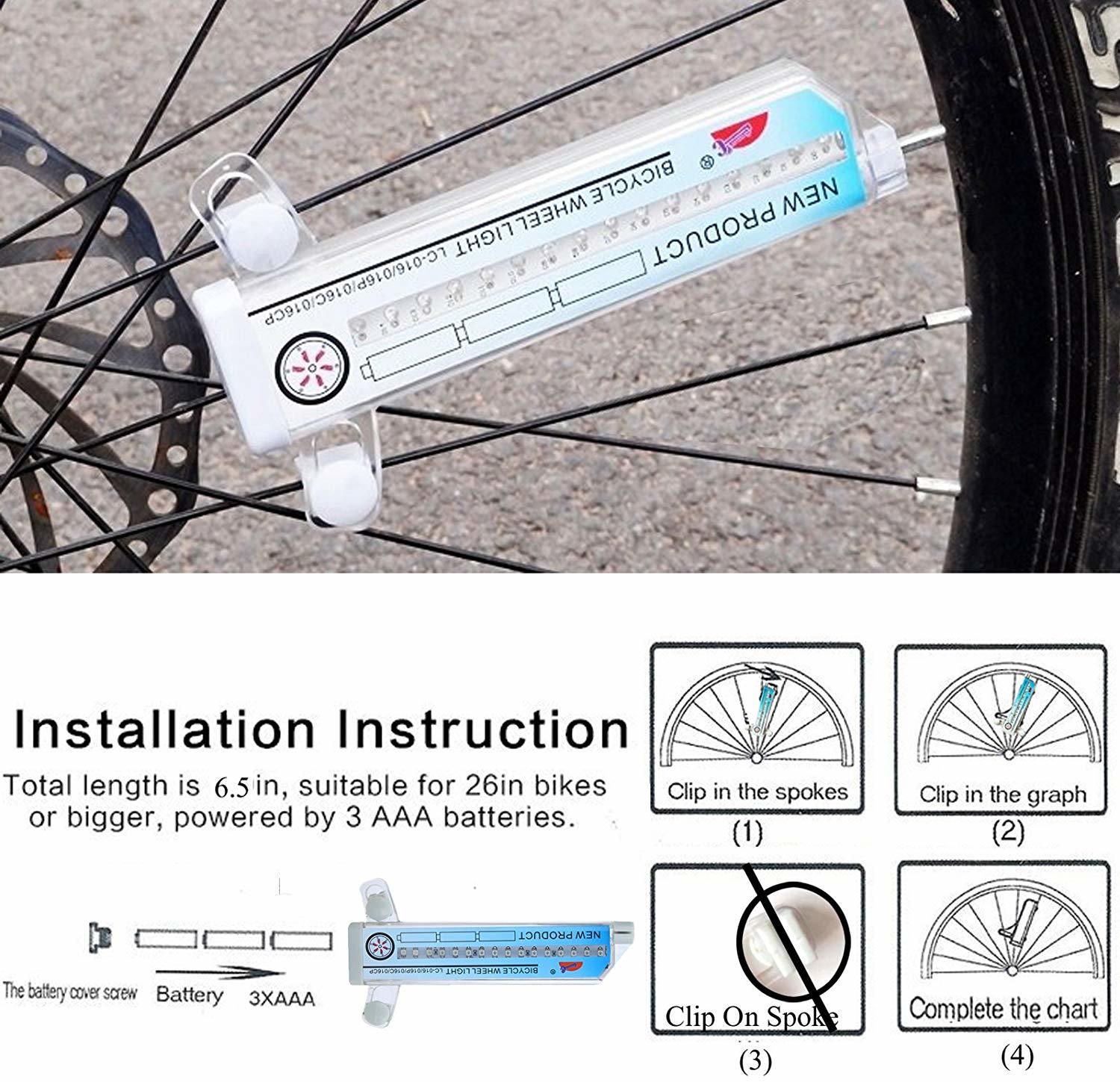 LED Bike Wheel Flash Lights image