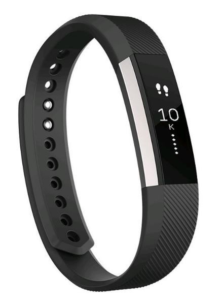 Fitbit Alta Fitness Tracker Wristband - Black (Large)