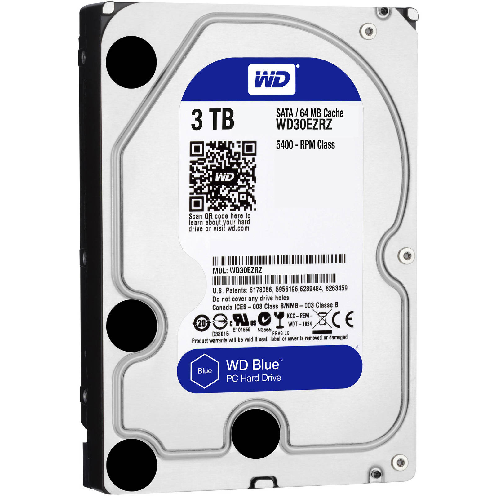 3TB WD Blue Hard Drive image
