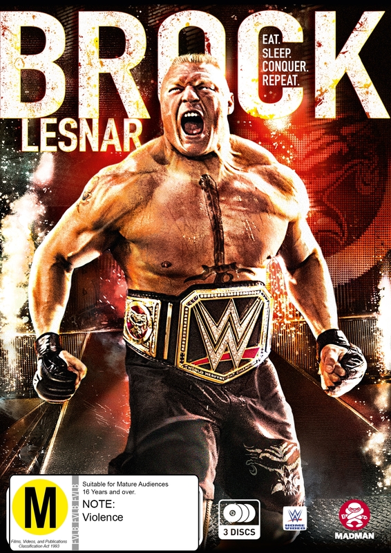 WWE: Brock Lesnar - Eat. Sleep. Conquer. Repeat. on DVD