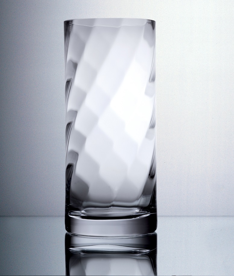 Krosno Silhouette Cylinder Vase 30cm At Mighty Ape Nz