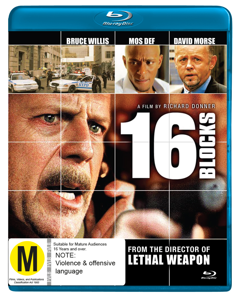 16 Blocks on Blu-ray image