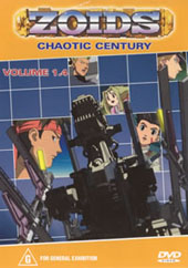 Zoids (Chaotic Century) Vol  1.4 on DVD