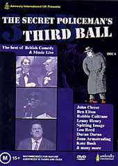 The Secret Policeman's Third Ball on DVD The Secret Policeman's Third Ball on DVD