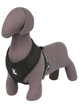 Rufus and Coco Mesh Dog Harness Medium - Black