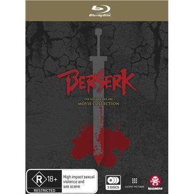 Berserk: The Golden Age Arc Movie Collection on Blu-ray image