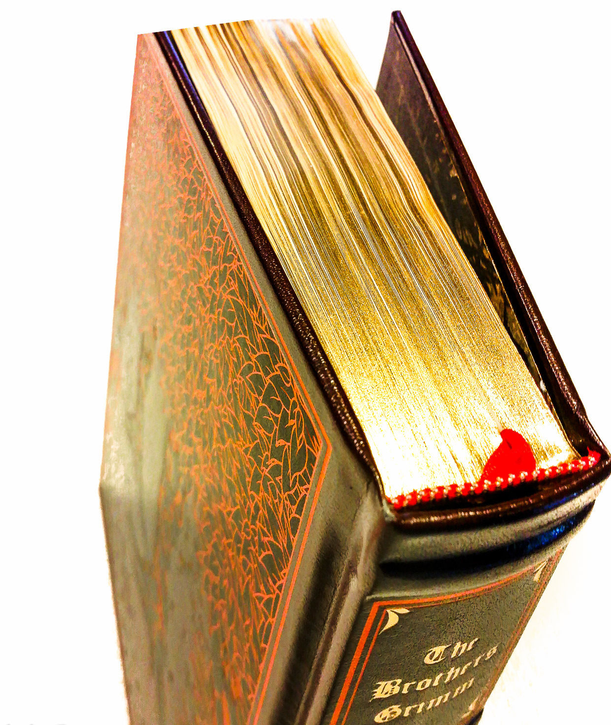 Grimm's Complete Fairy Tales (Leather Bound) by Jacob and Wilhelm Grimm