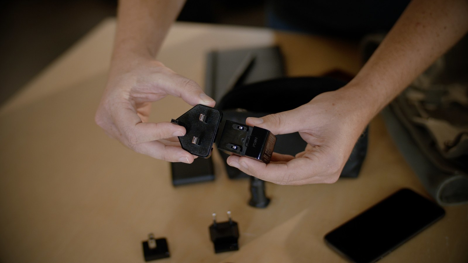 Mophie: ChargeStream Travel Kit - Black image