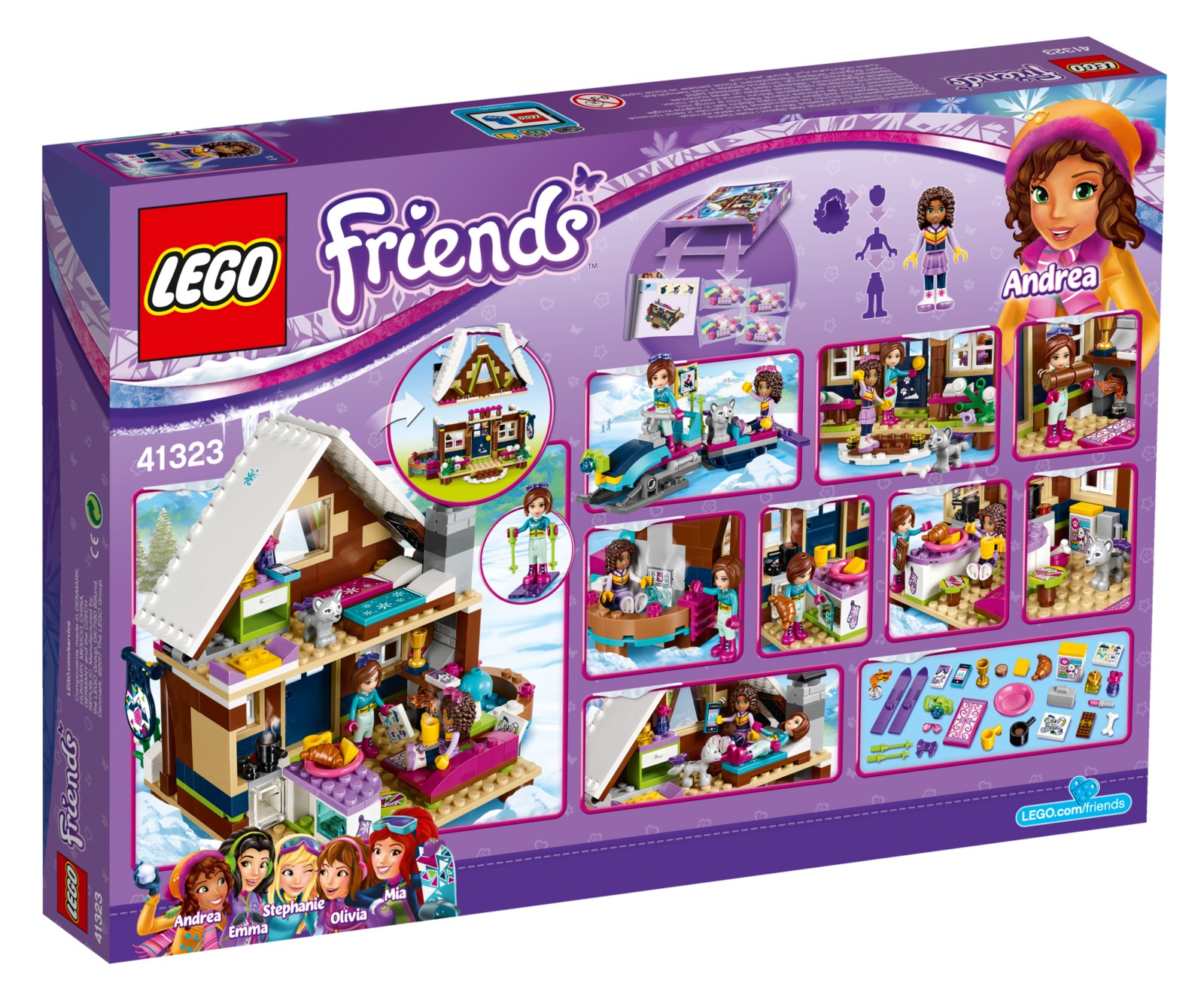 LEGO Friends - Snow Resort Chalet (41323) image