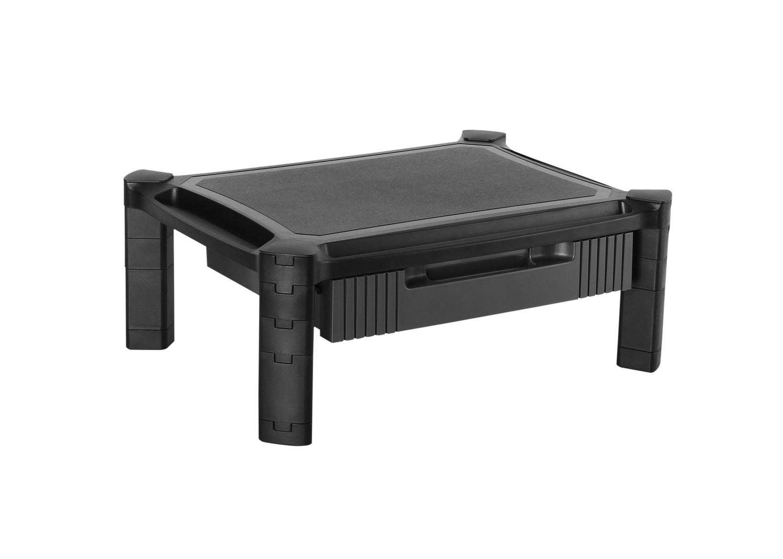 BRATECK: Modular multi-purpose height adjustable smart stand withdrawer. Max weight 10Kgs. image