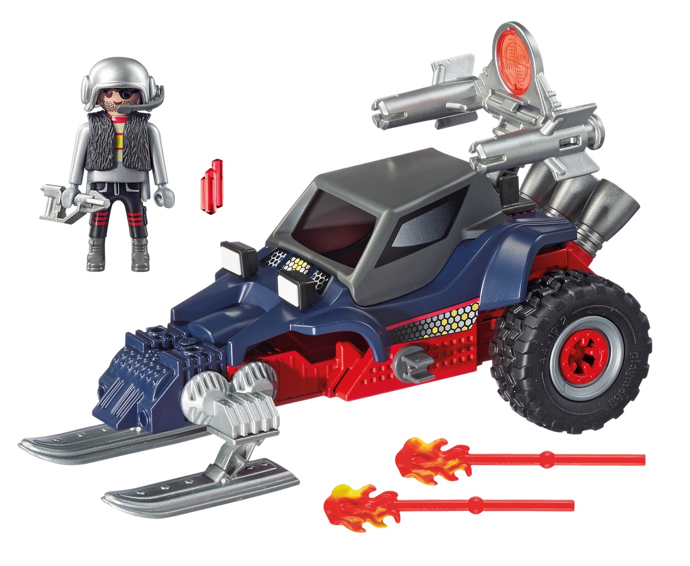 Playmobil - Ice Pirate with Snowmobile (9058) image