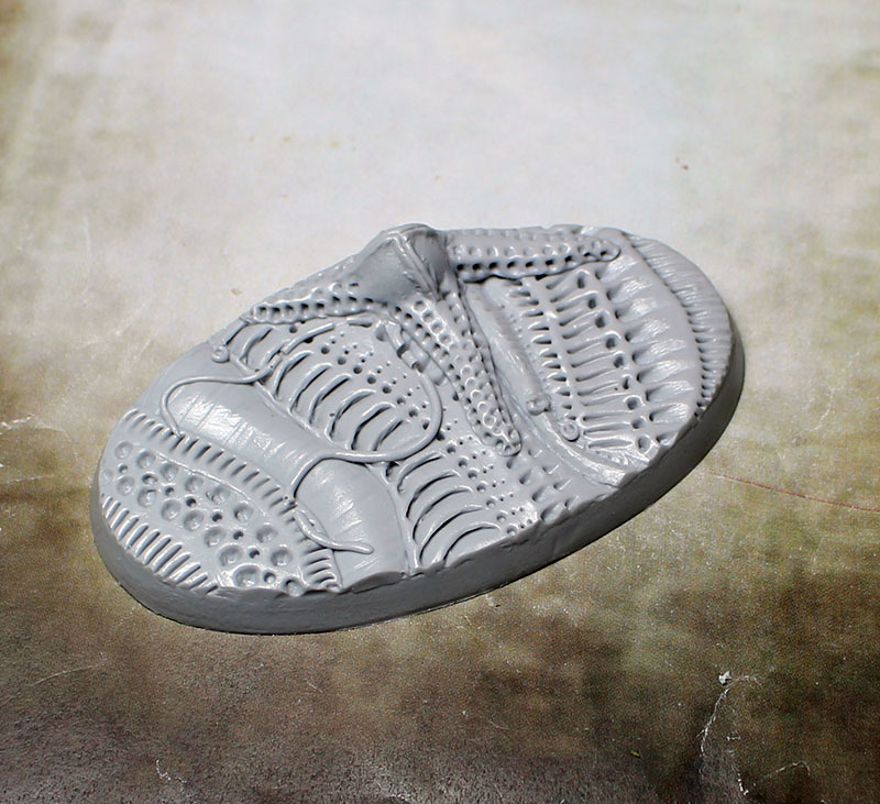 Secret Weapon Beveled Edge Base: 75x40mm Alien Invasion (1) image