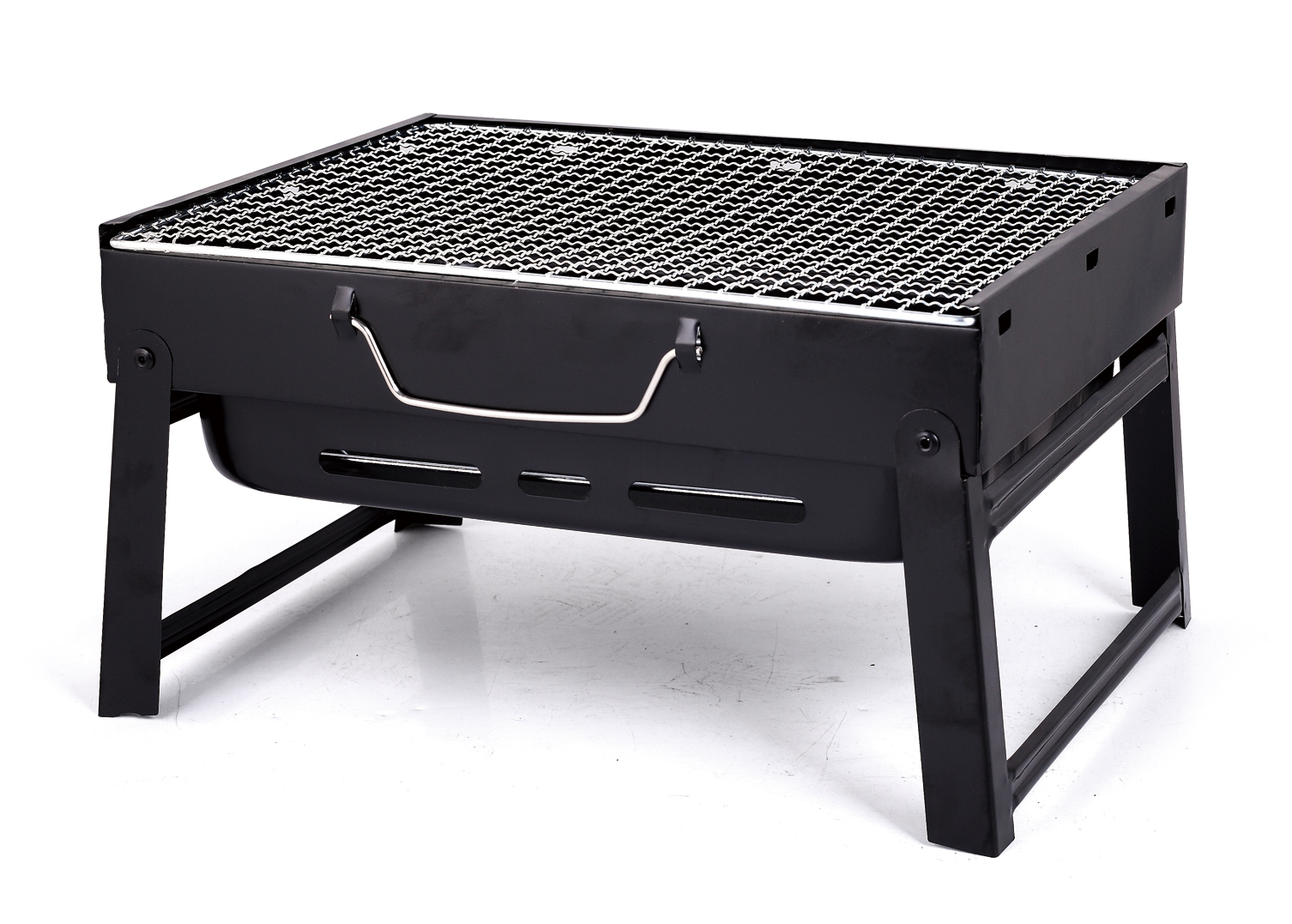 Foldable and Portable Charcoal BBQ Grill