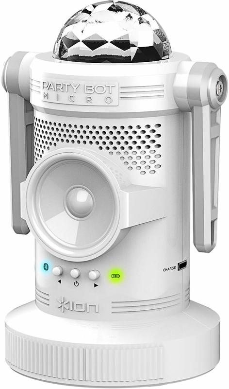 Ion Audio Party Bot Micro Motorized Bluetooth Speaker