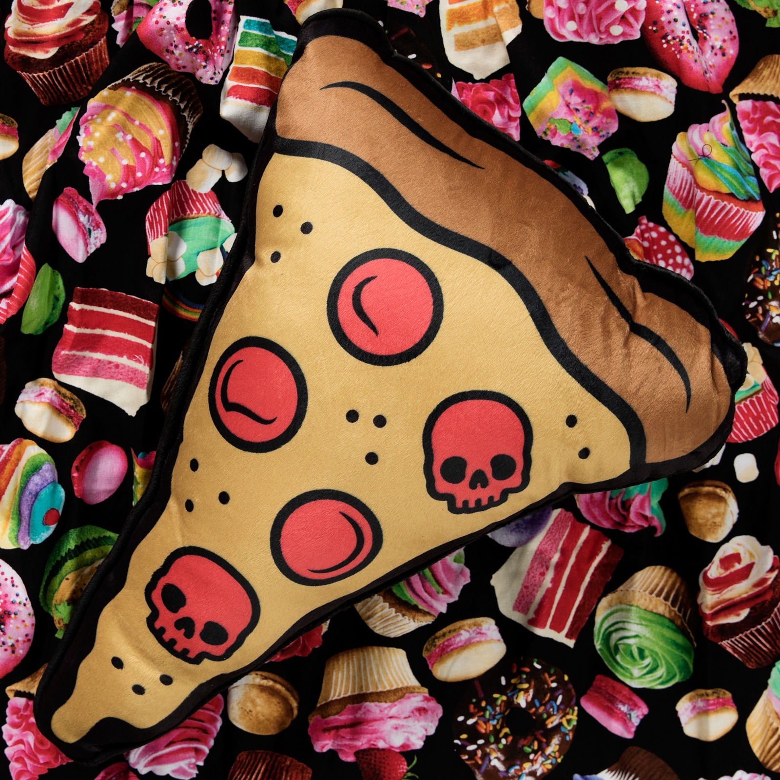 Sourpuss: Pizza Shaped Pillow image