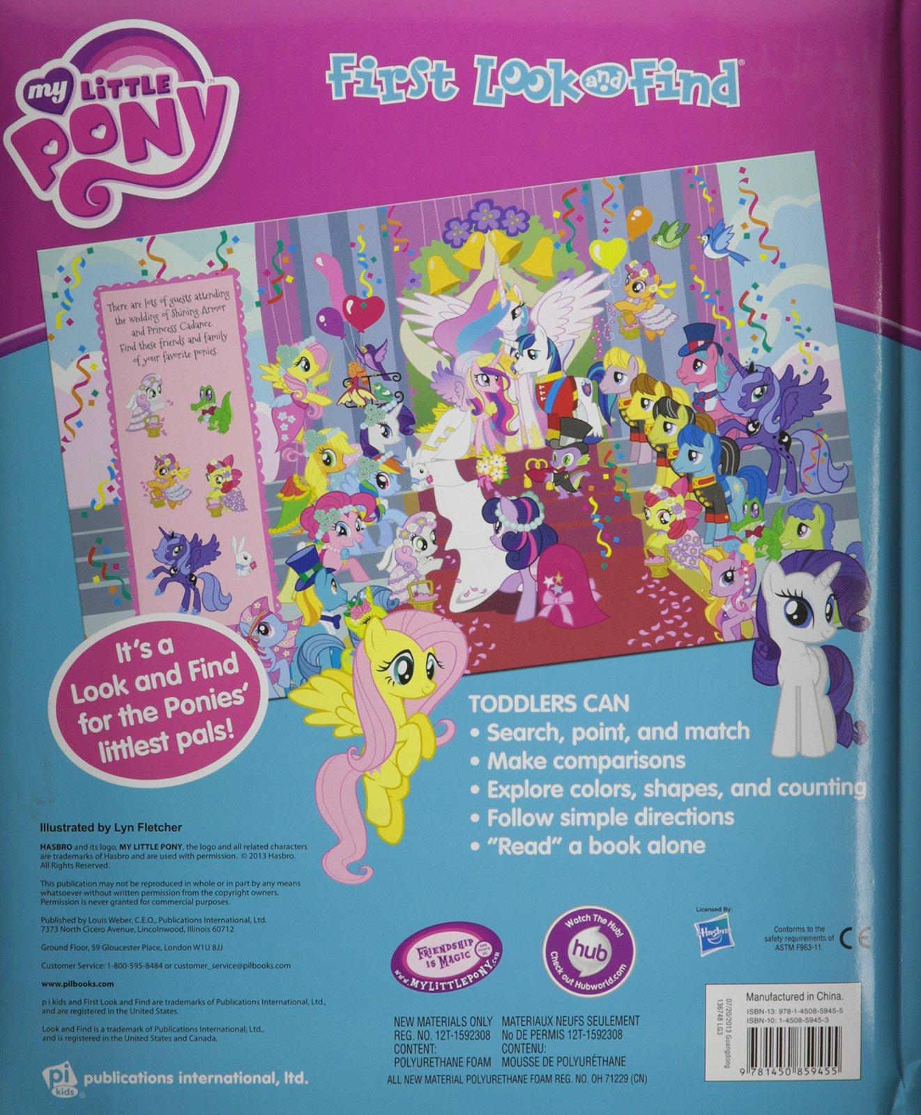 My Little Pony First Look and Find image