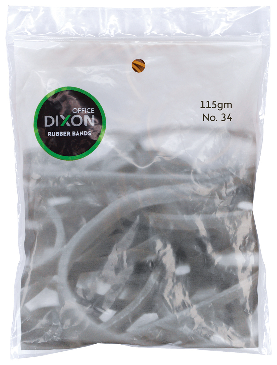 Buy Dixon Rubber Bands 115gm No.34 at Mighty Ape NZ