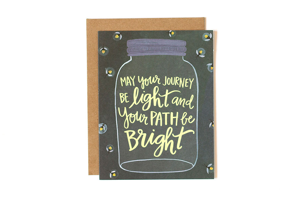 One Canoe Two: Bright Path - Greeting Card image