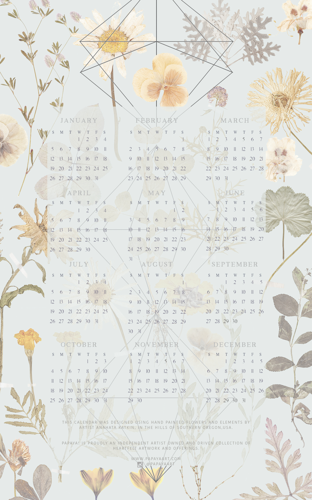 Fireweed: 2020 Wall Calendar