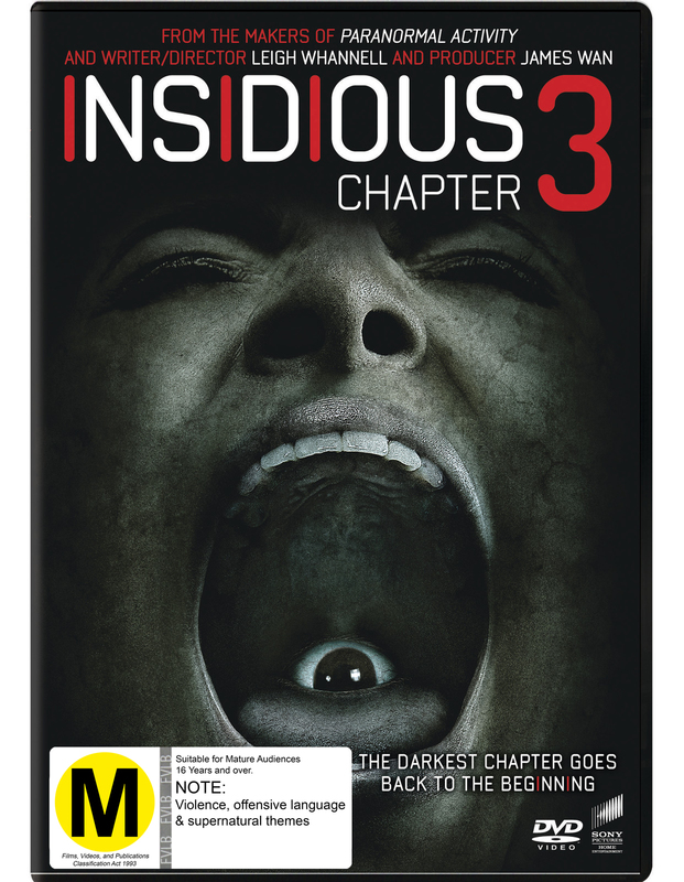 Insidious Chapter 3 Dvd Buy Now At Mighty Ape Nz