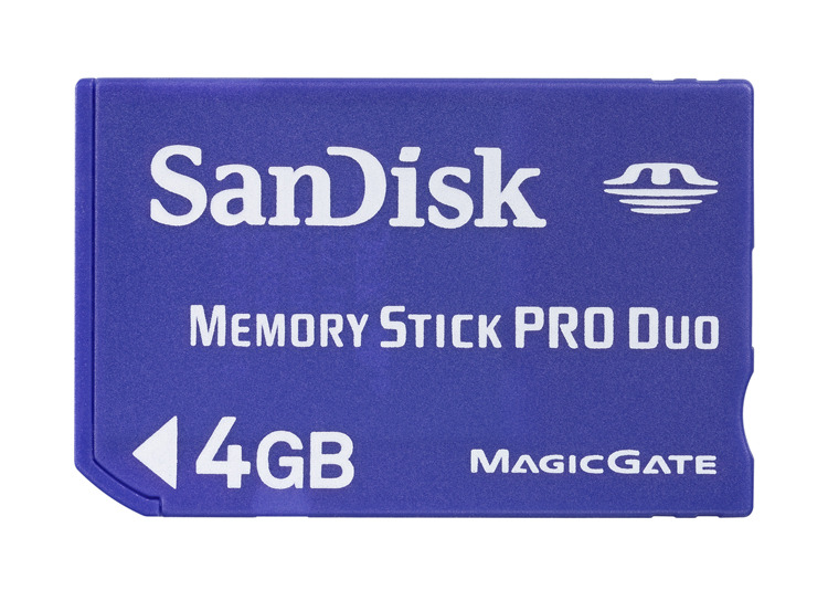 Sandisk Memory Stick Pro Duo 2GB image