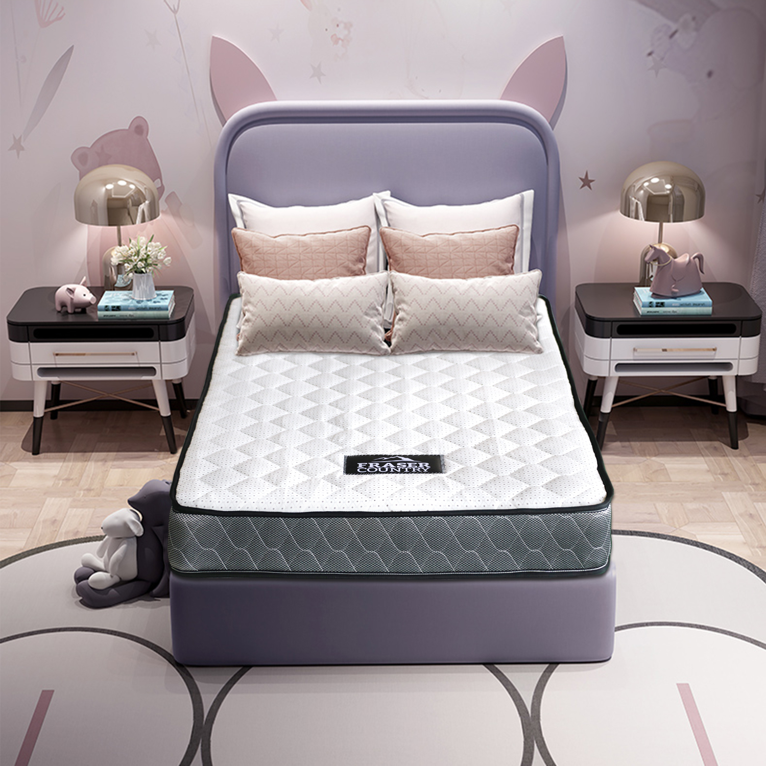 Fraser Country: Basic Bonnell Spring Mattress - King Single image