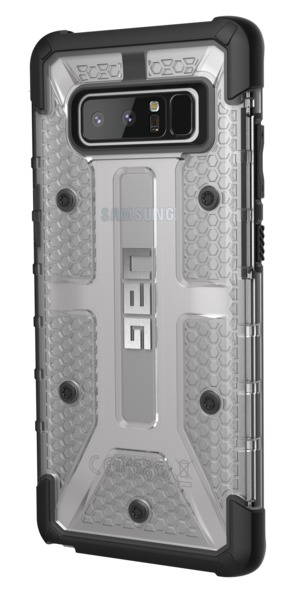 UAG Plasma Case for Galaxy Note 8 (Ice/Black)